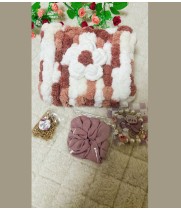 Flower mesh Bag,Hand-made Woven Bag