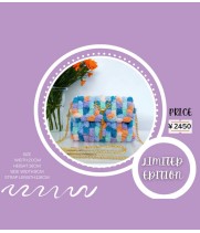 Flower mesh Bag,Hand-made Woven Bag