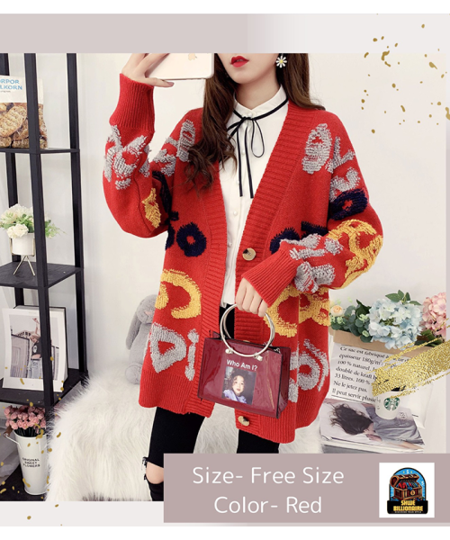 Knit Sweater for Men and Women Cardigan