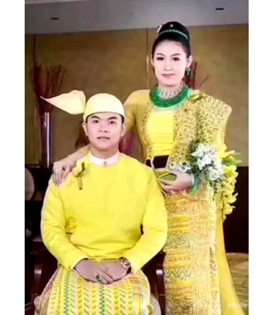 Wedding Dress In Myanmar